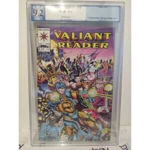 Valiant Reader #1 PGX 9.2 (1993) Valiant Comics